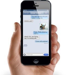 free text messages on your iPhone