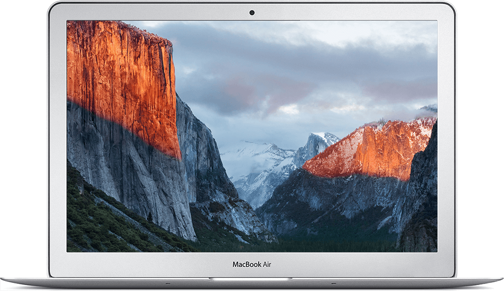 A picture of an apple MacBook Air from 2015