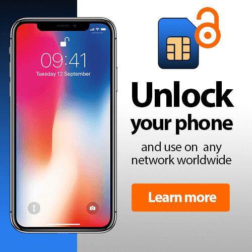 Unlock your iPhone and use on any network worldwide.