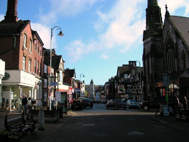 picture of Leek, Staffordshire.