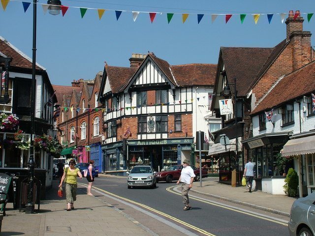 picture of Lyndhurst, Hampshire.