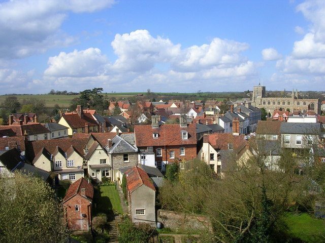 picture of Clare, Suffolk.